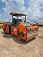 Used Hamm Compactor in yard